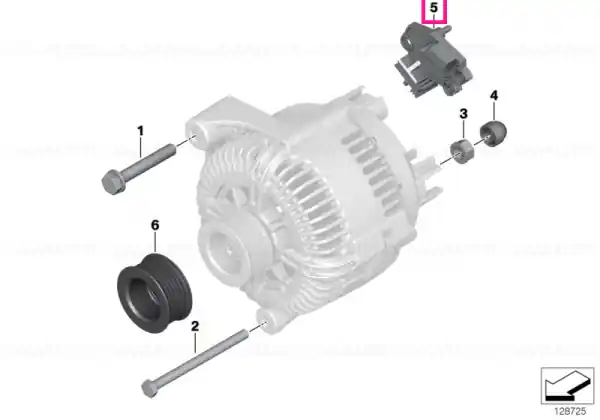 Retur ușor Voltage regulator VALEO
