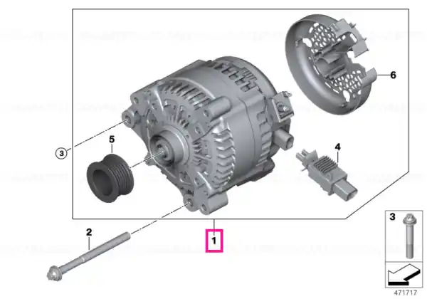 Ofertă specială Exch. alternator 180A