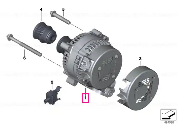Exch. alternator 180A Vezi acum