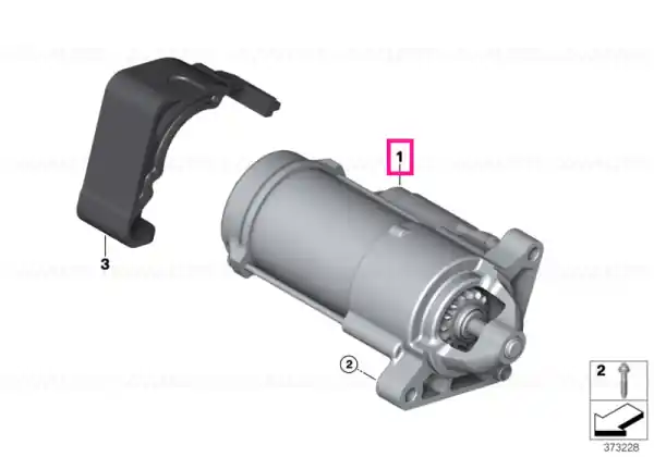 Disponibil imediat Exchange starter motor