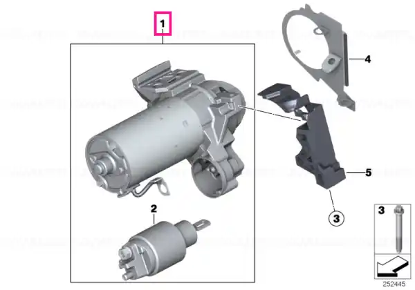 Cel mai vândut Exchange starter motor