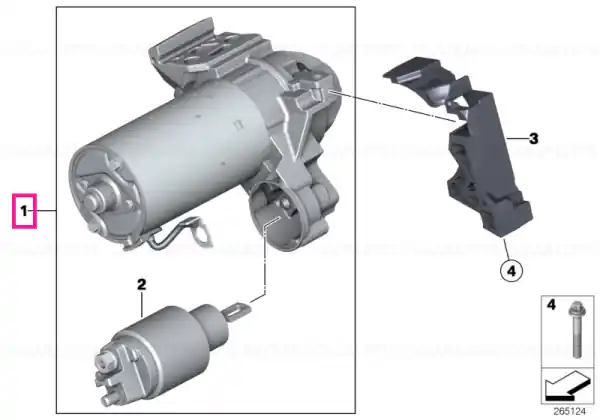 Exchange starter motor Ofertă limitată