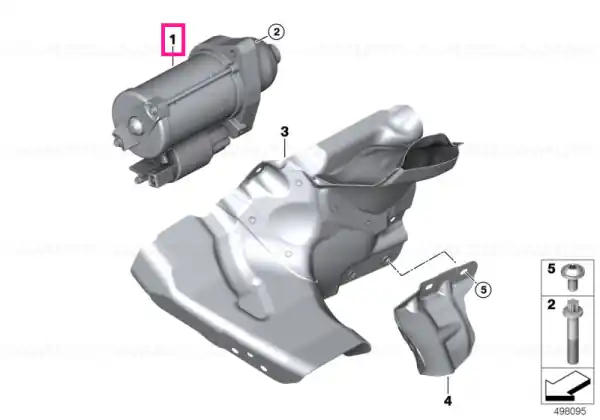 Exchange starter motor Retur gratuit