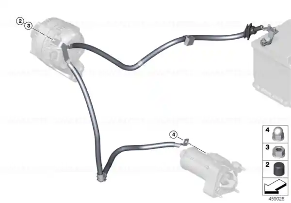 Cablu alternator-demaror - BMW - Mini Bestseller
