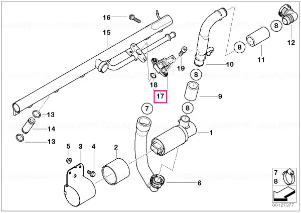 Livrare rapidă Pressure sensor - BMW