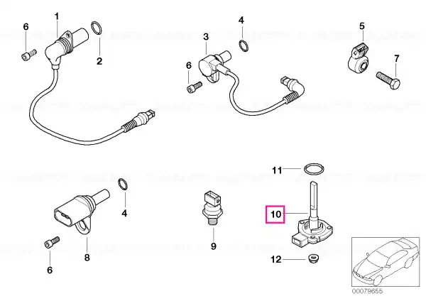 Oil levelling sensor - BMW Noutate