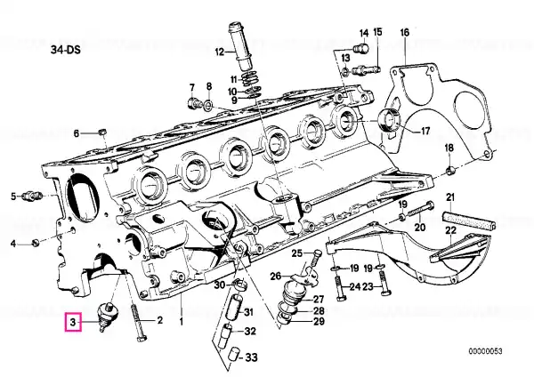 Oil pressure switch M12X1,5 - BMW Chilipir