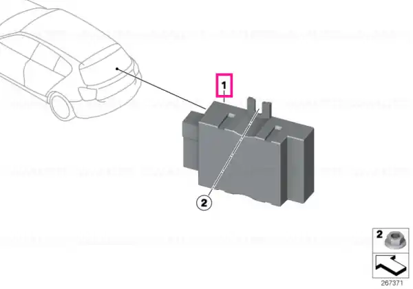 Cumpără online Control unit for fuel pump - BMW