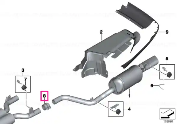 Reducere Colier D=63,5 - BMW