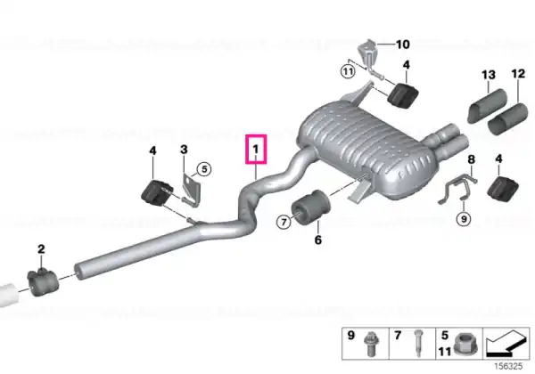 Rear silencer Promoție