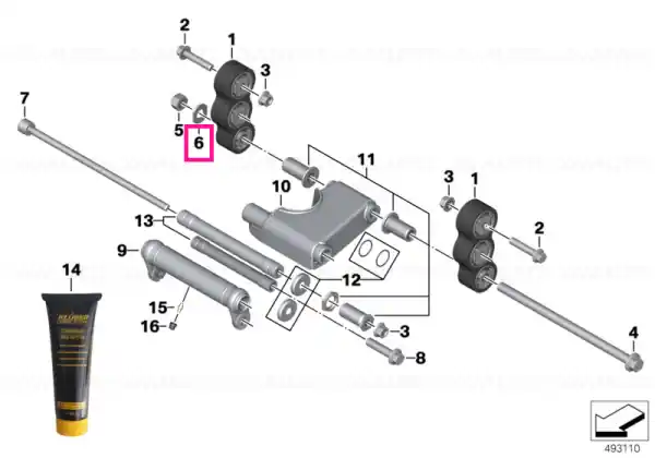 Șaibă 16,8X35X3 - BMW Motorrad Super ofertă