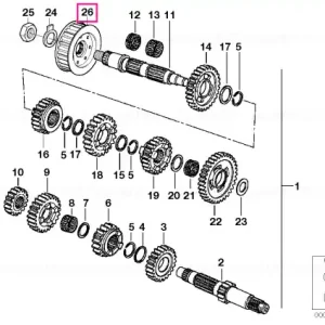 Belt pulley, front, & small supp. width - BMW Motorrad Ofertă specială