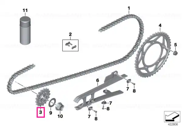 Pinion Z=17 Cel mai vândut