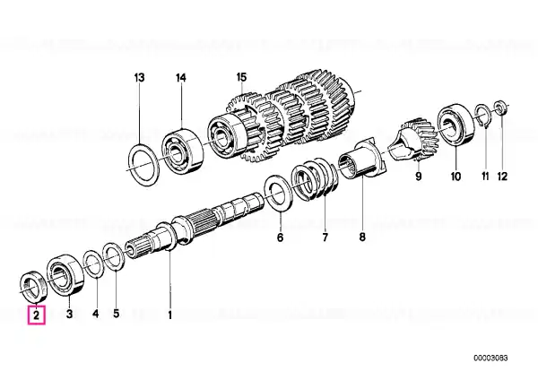 Garnitură arbore 22X35X7 - BMW Motorrad Popular