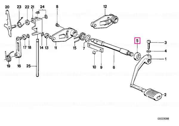 Vezi acum Garnitură arbore 16X24X6 - BMW Motorrad