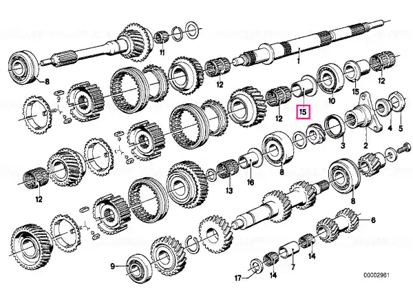 Spacer bush - BMW Livrare expres