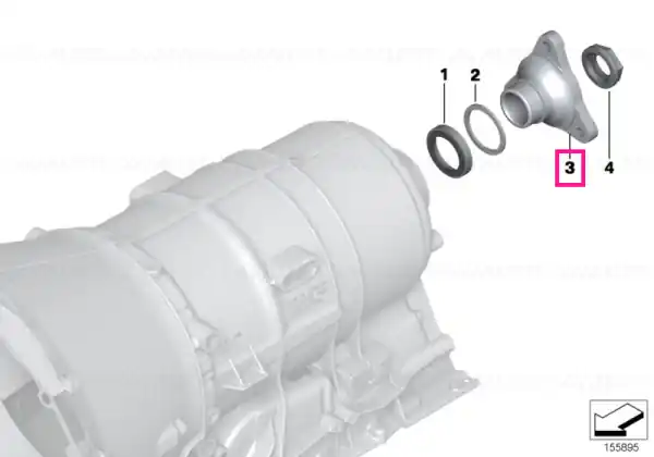 Disponibil imediat Output flange