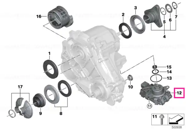 Nu rata Longitudinal torque module ATC13