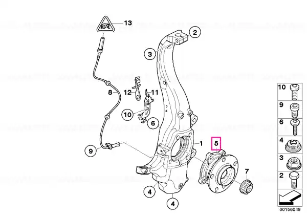 Mai ieftin Wheel hub with bearing, front