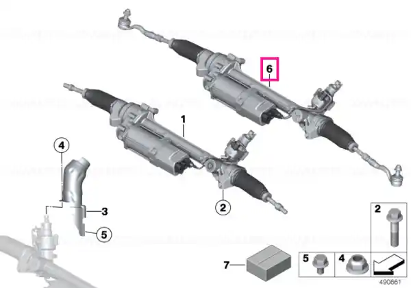 Ofertă limitată Steering gear, electric - BMW