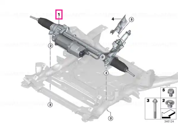 Steering gear, electric - BMW Vezi acum