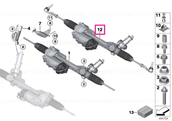 Cumpără acum Steering gear, electric - BMW