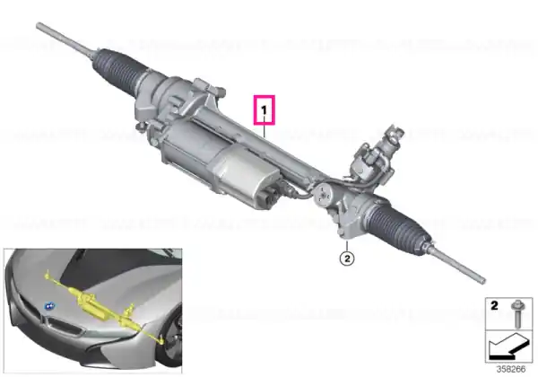 EXCH-steering box, electr. TKP Livrare rapidă