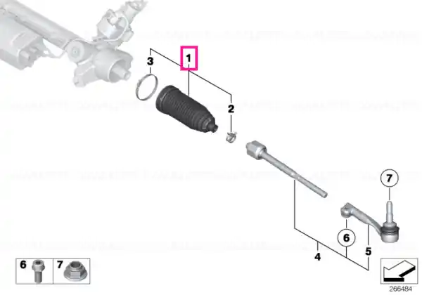 Noutate Kit reparație burduf - BMW