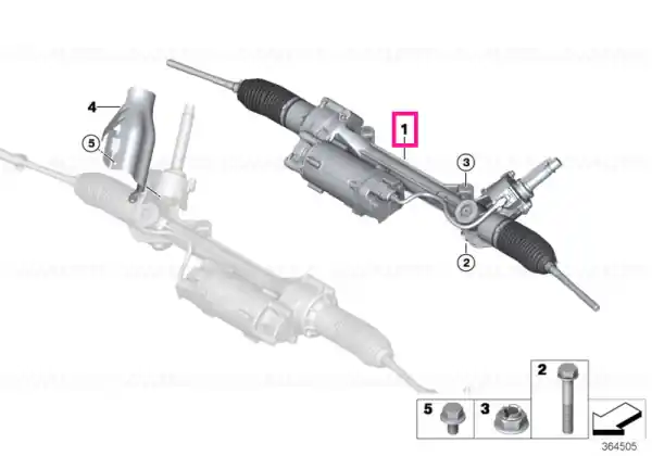 Steering gear, electric - BMW Reducere de preț