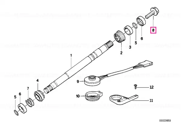 Livrare expres Șurub hexagonal M14X1.5 M14X1,5 - BMW