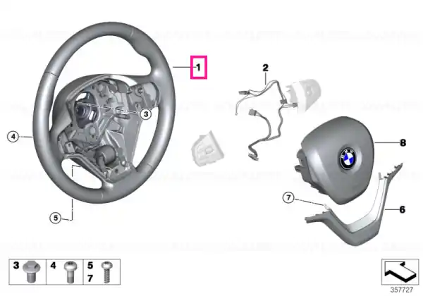 Mai ieftin Sport steering wheel, leather