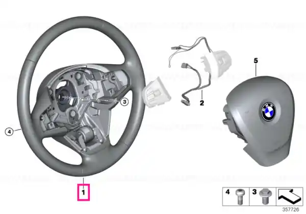 Promoție Steering wheel, leather
