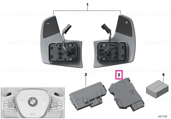 Steering wheel electronic control Ofertă de sezon