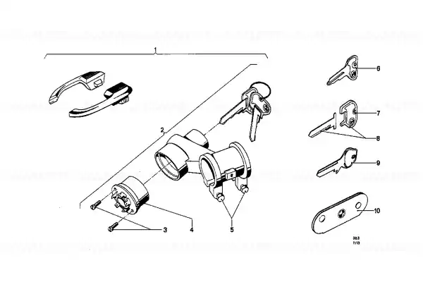 Steering lock Livrare expres