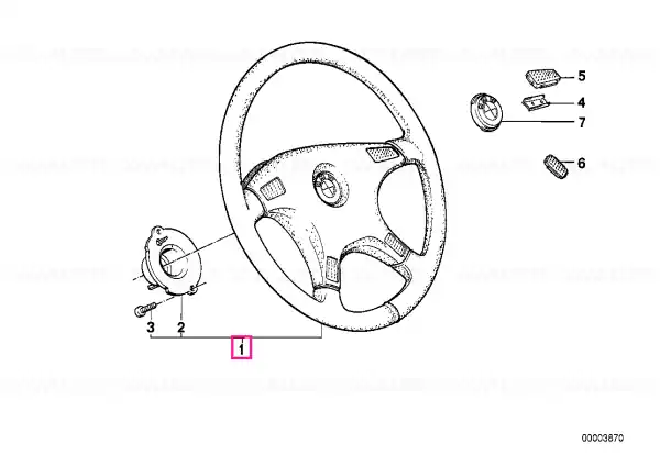 Reducere specială Steering wheel, foam plastic D=395MM