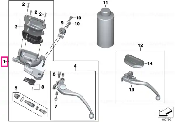 Expediere rapidă Clutch control assembly