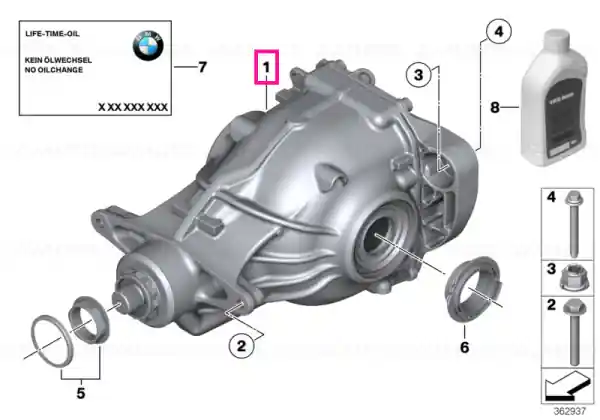 Ofertă limitată Rear-axle-drive 205AL I=3,08