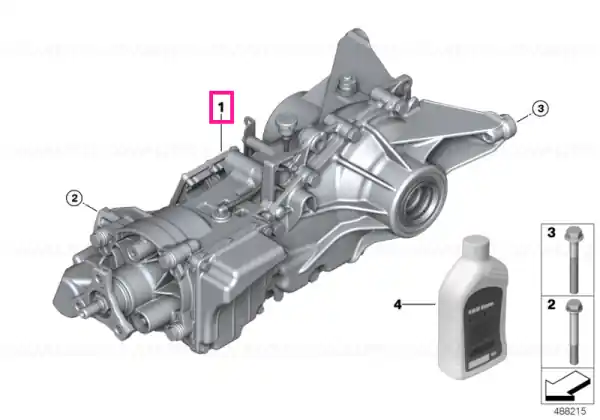 Rear axle differential with HOC I=1,74 Cumpără acum