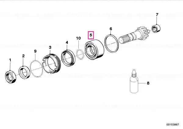 Preferatul clienților AX bearing 25X62X25,4