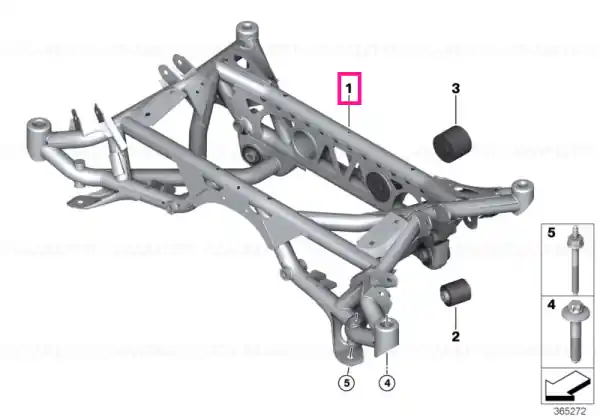 Ieftin Rear axle carrier