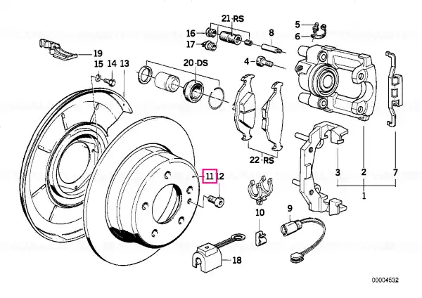Reduceri Disc frână ventilat 258X19 - BMW