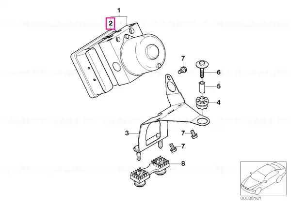 Super ofertă Kit reparație unitate control ASC - BMW