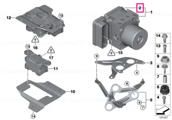 Kit reparație unitate control DSC - BMW Preț promoțional