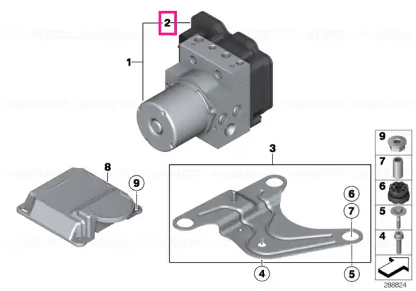 Kit reparație, unitate control DSC - BMW Reducere extra