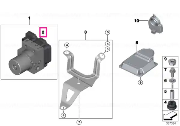 Plată sigură Kit reparație, unitate control DXC - BMW