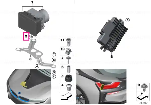 Reducere extra Kit reparație unitate control DSC - BMW