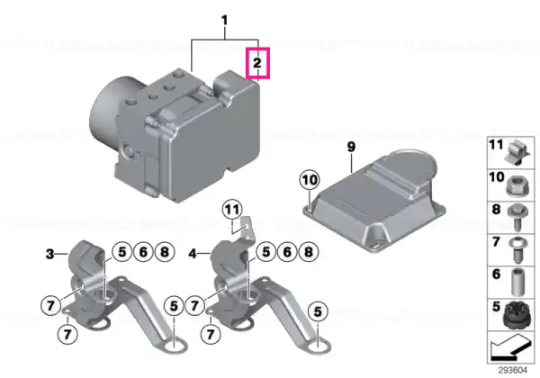 Kit reparație unitate control DSC - BMW Ieftin