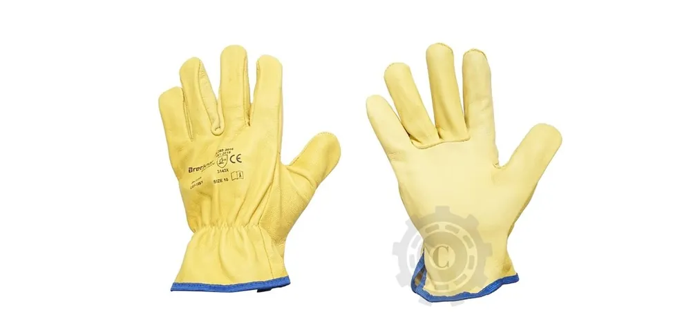 Premium MANUSI DE PROTECTIE DIN PIELE MARIMEA 10 GALBEN