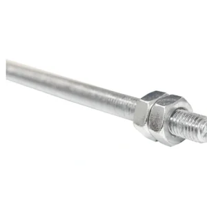 Livrare rapidă Impamantare 50cm tija filetata 10mm si 2 piulite gard electric