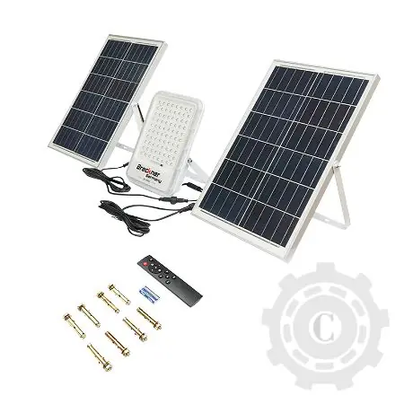 BK87488 LAMPA LED CU PANOU SOLAR 100W Preferatul clienților
